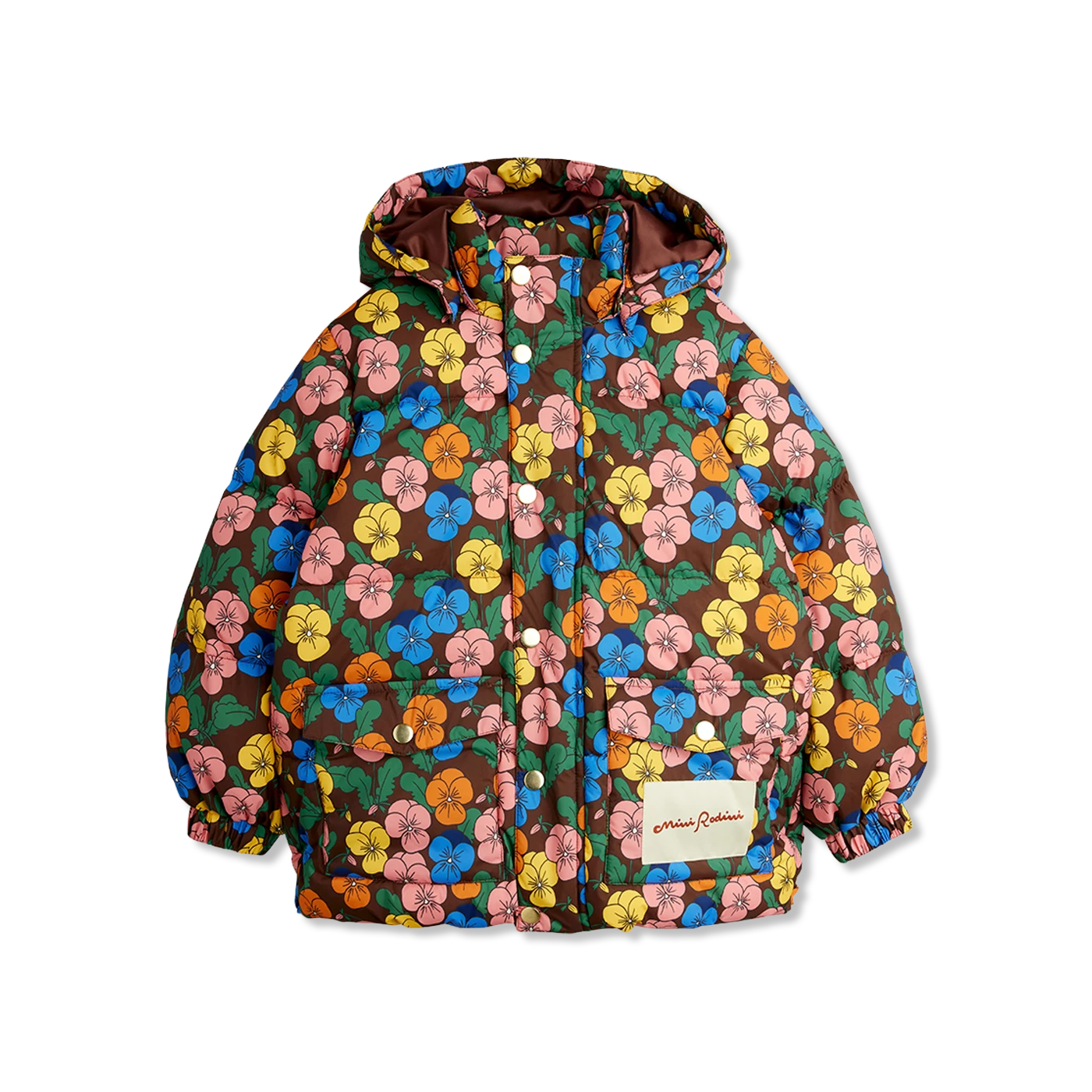 Violas aop heavy puffer Vinterjakke
