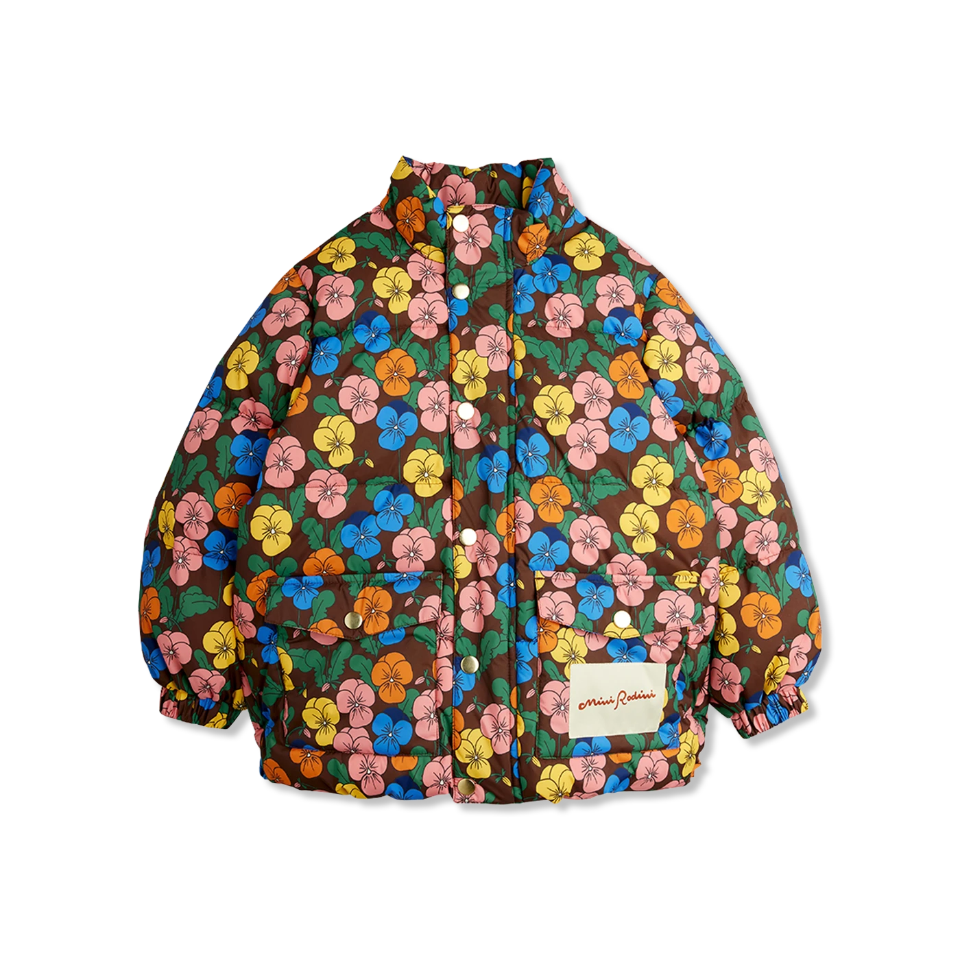 Violas aop heavy puffer Vinterjakke