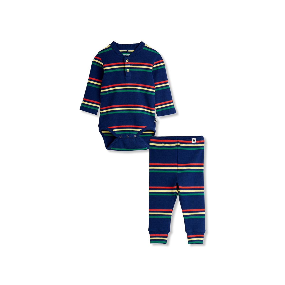 Multi color stripe Sæt