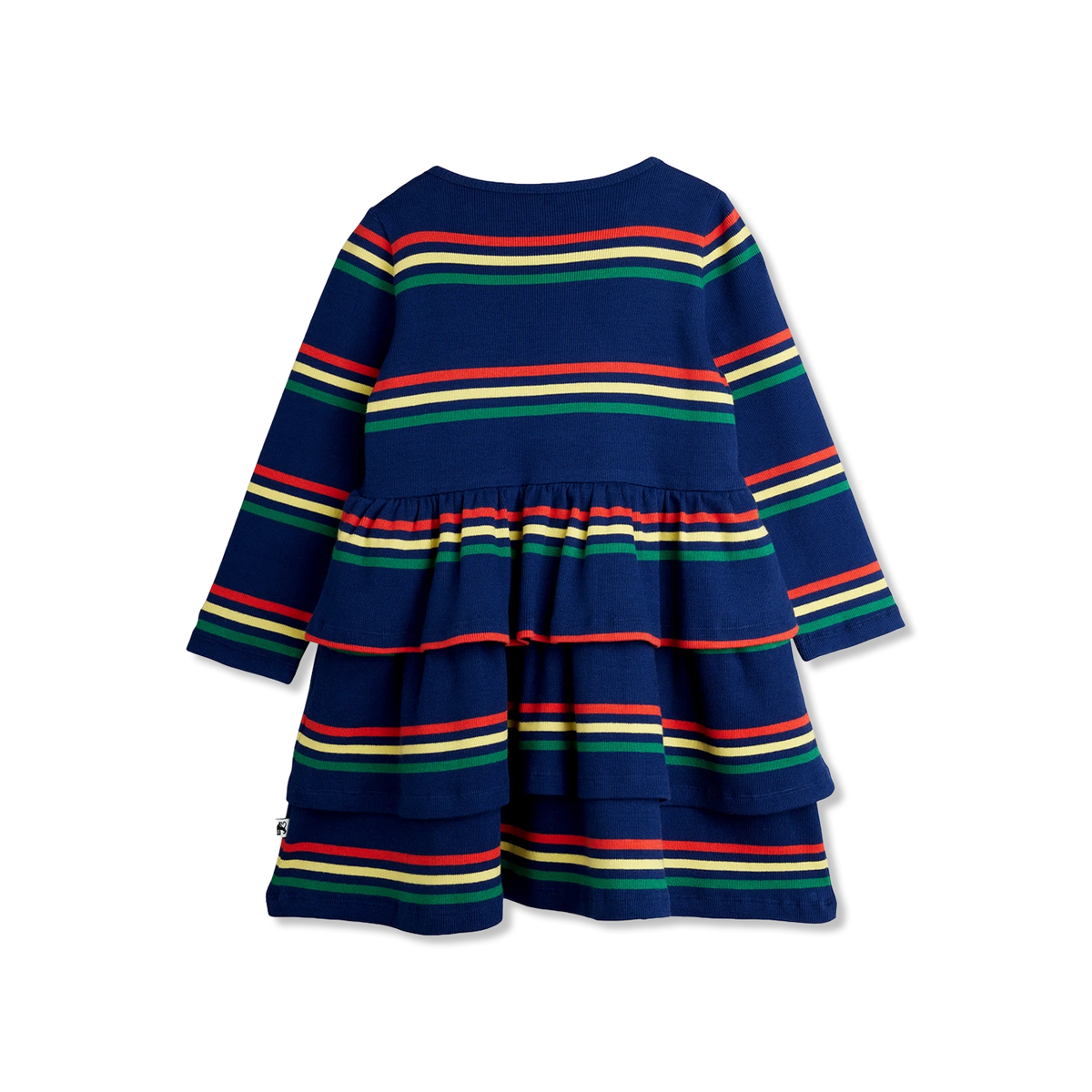 Multi color stripe Kjole