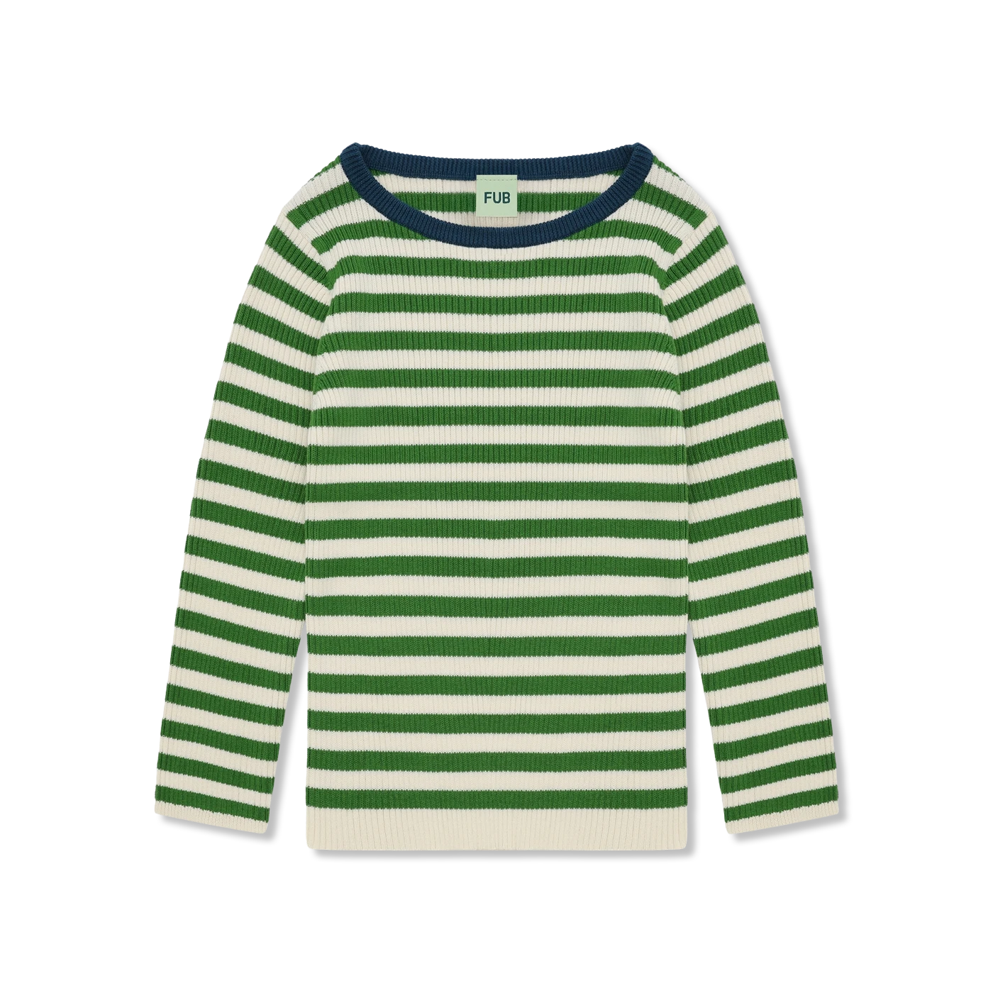 Rib Blouse langarmshirt