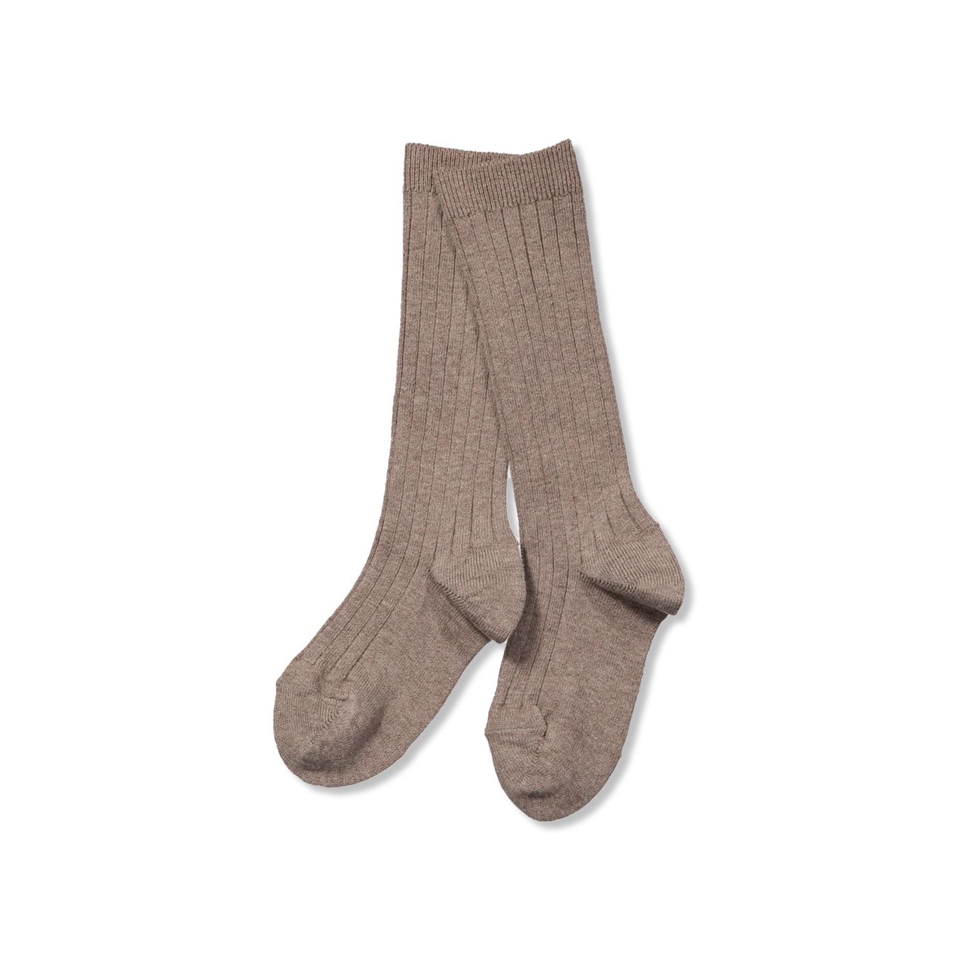 WIDE-RIB BASIC KNEE HIGH SOCKS strømper
