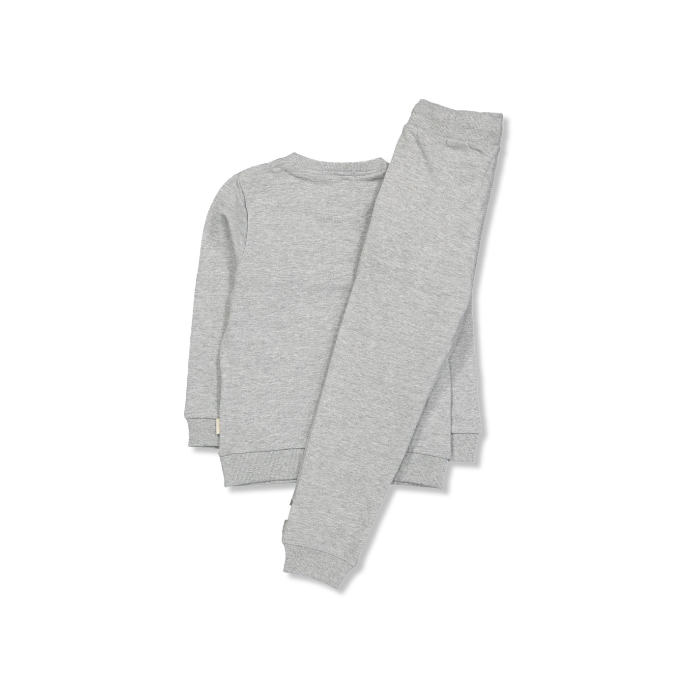Greymelange sweat set