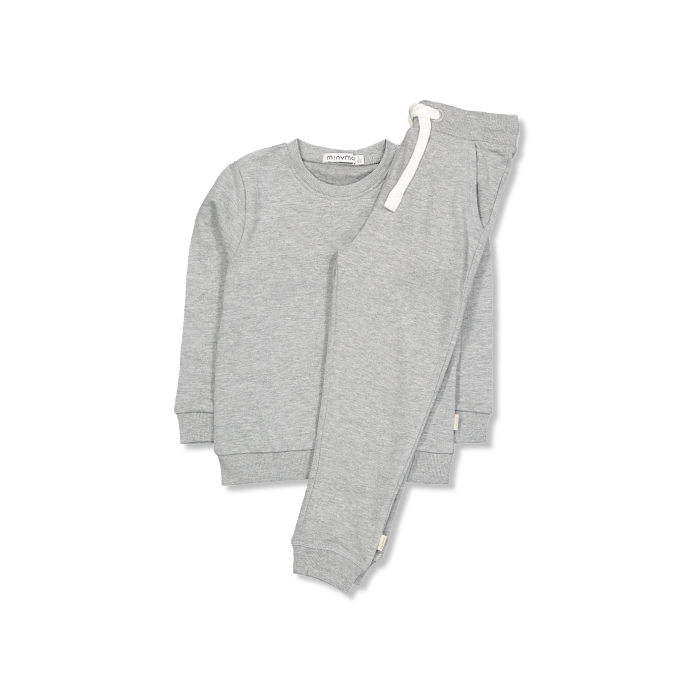 Greymelange sweat set