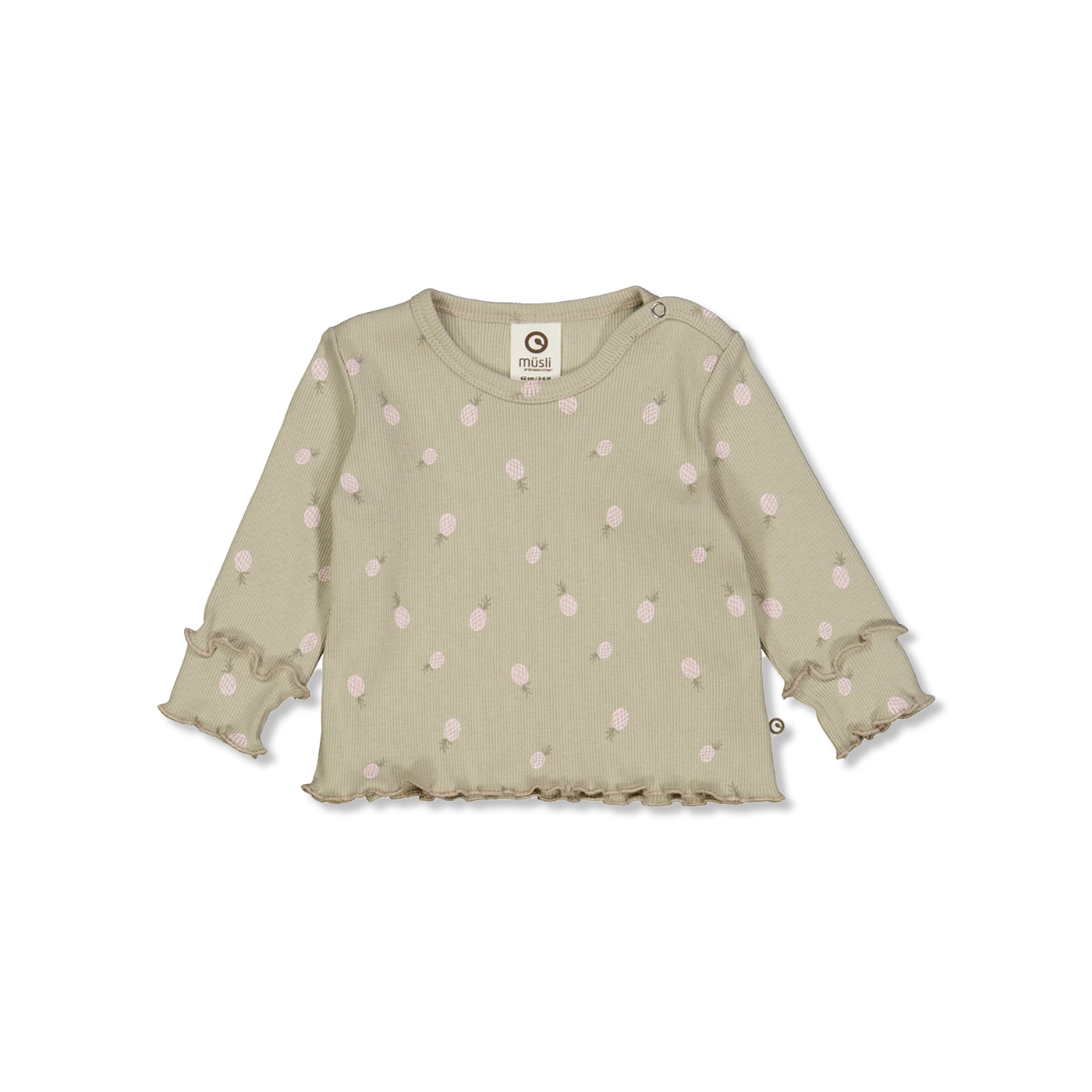 Pineapple t-shirt lange mouw