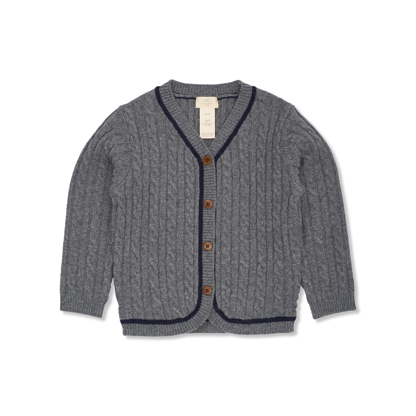 Lammeuld cardigan