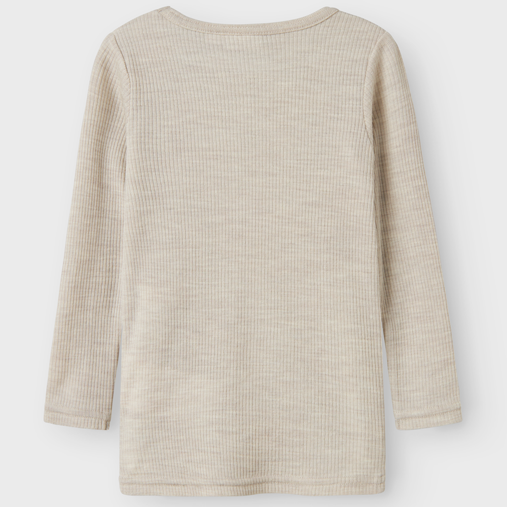 Nmnwax t-shirt lange mouw