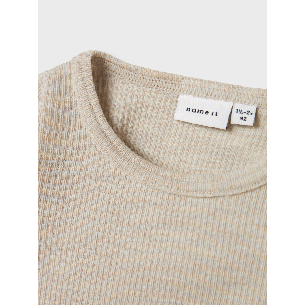 Nmnwax t-shirt lange mouw