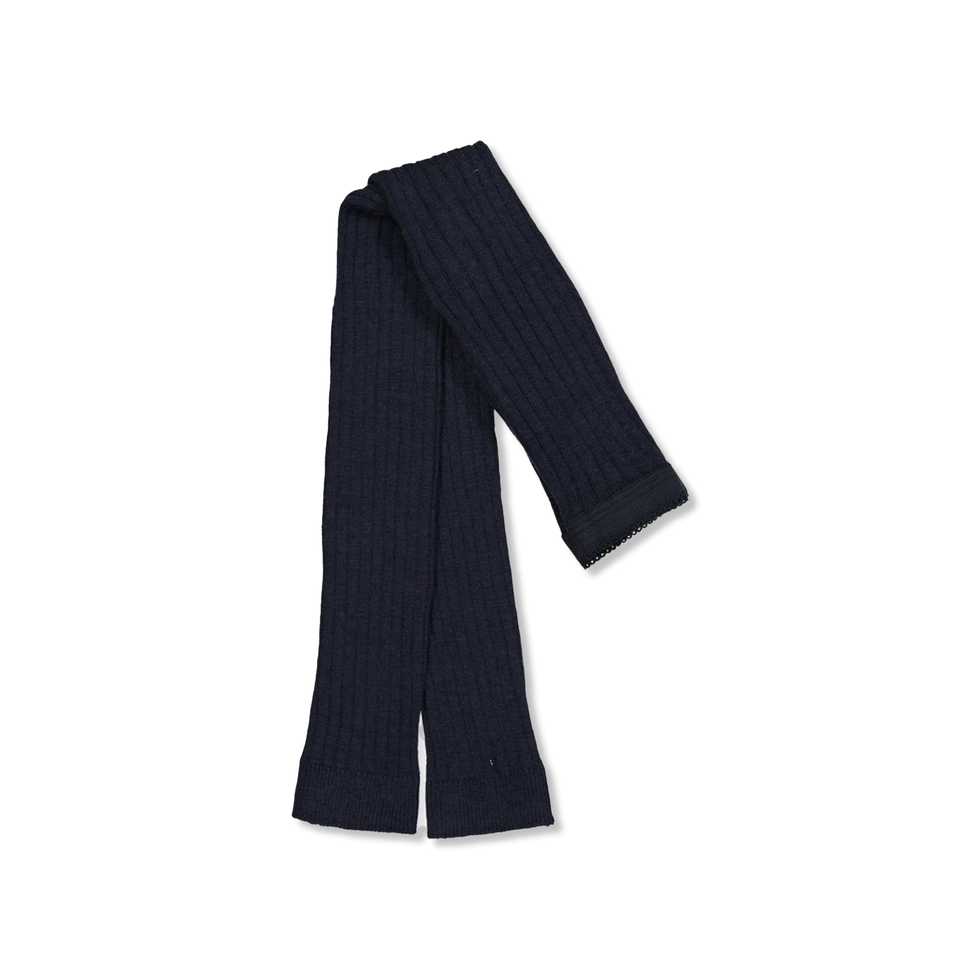 Wool rib leggings leg