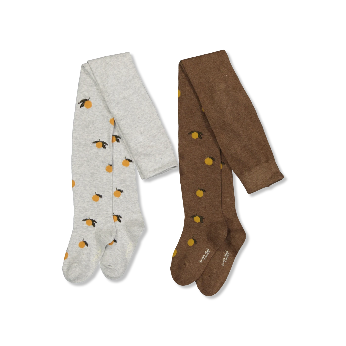 JAQUARD LEMON strømpebukser