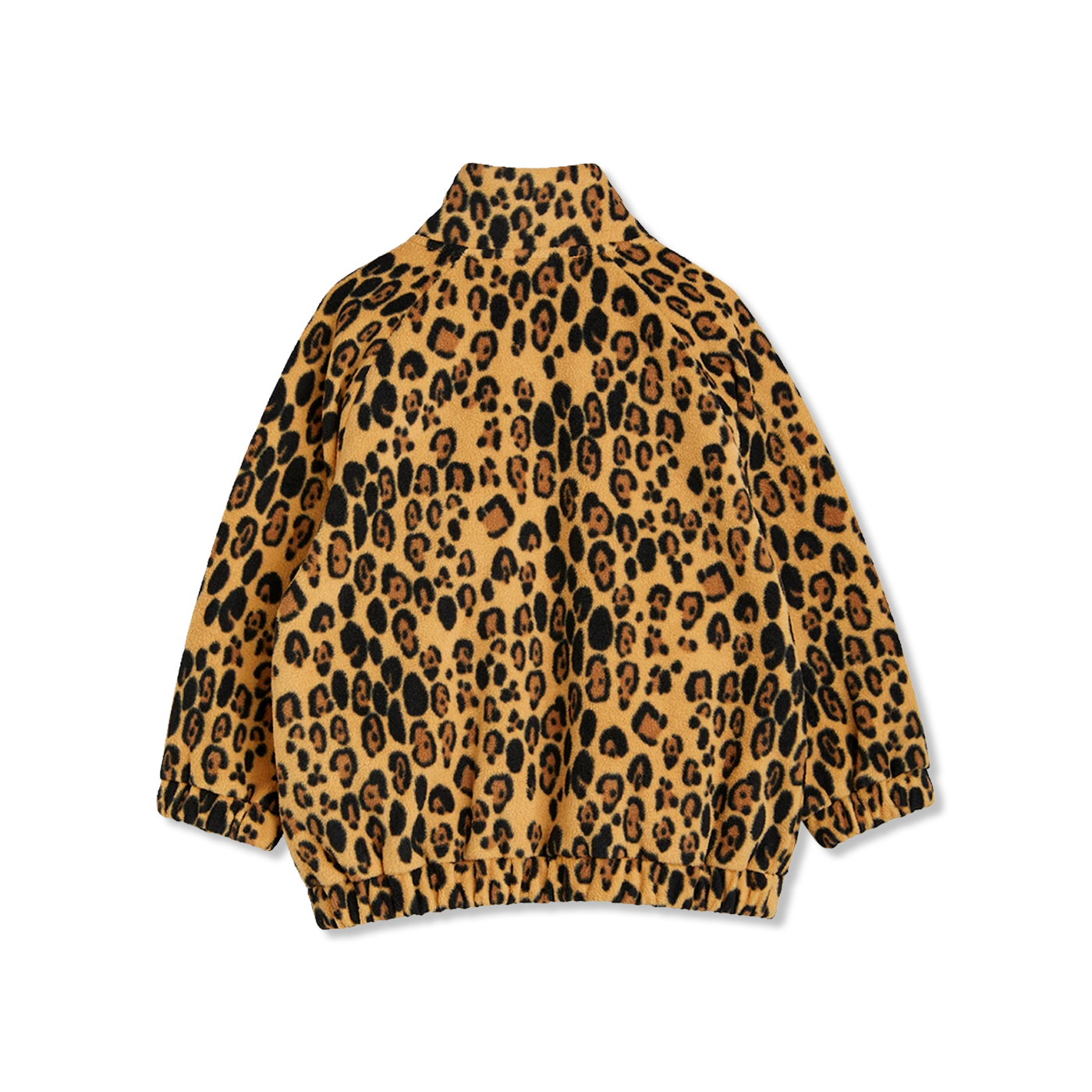 Leopard fleece Fleecejakke