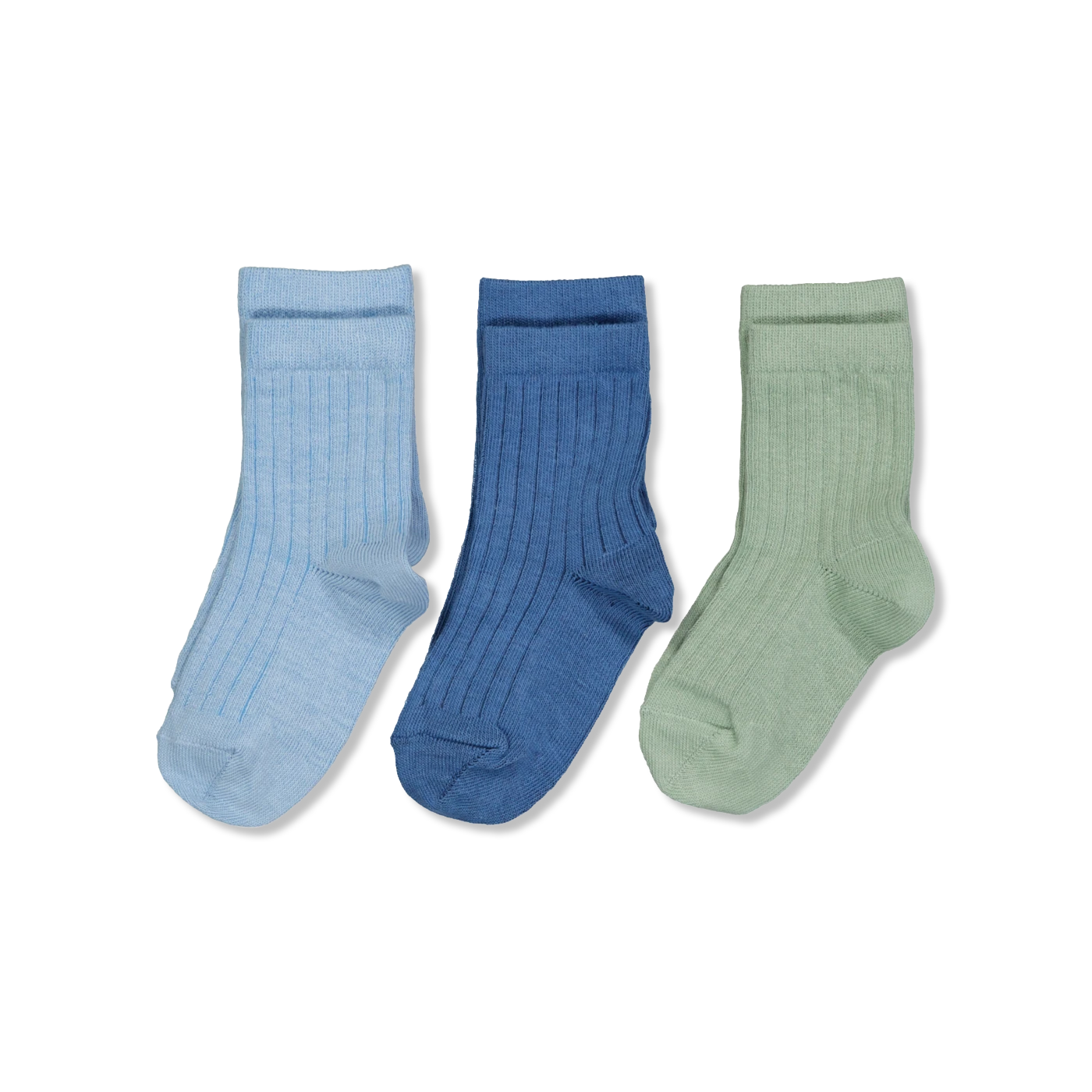 Cotton rib strømper