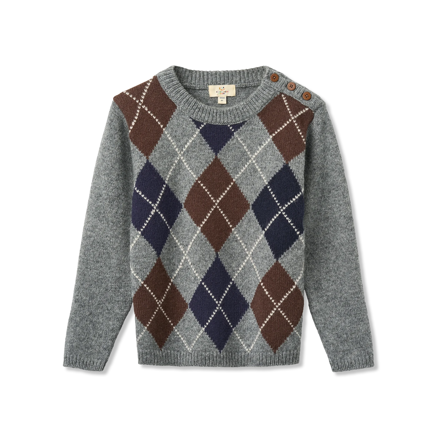 Argyle Bluse