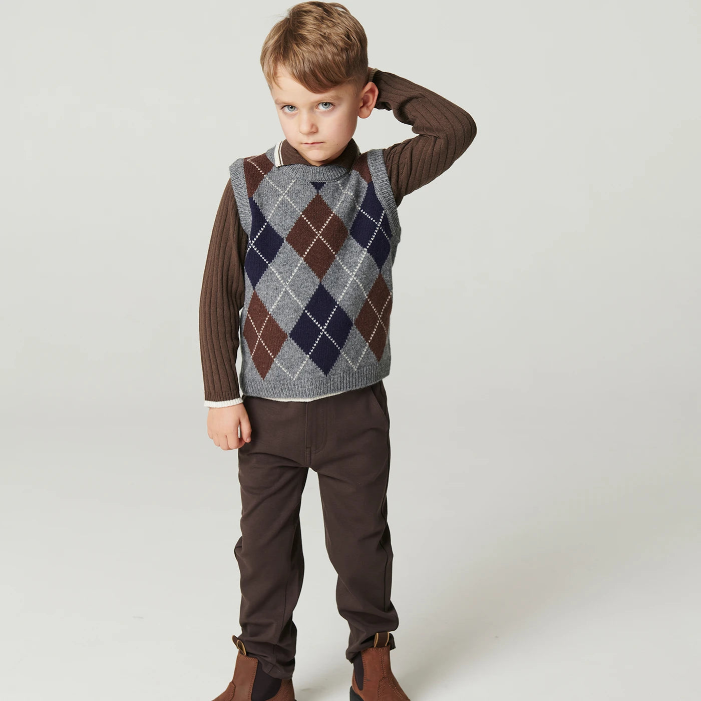 Argyle Vest