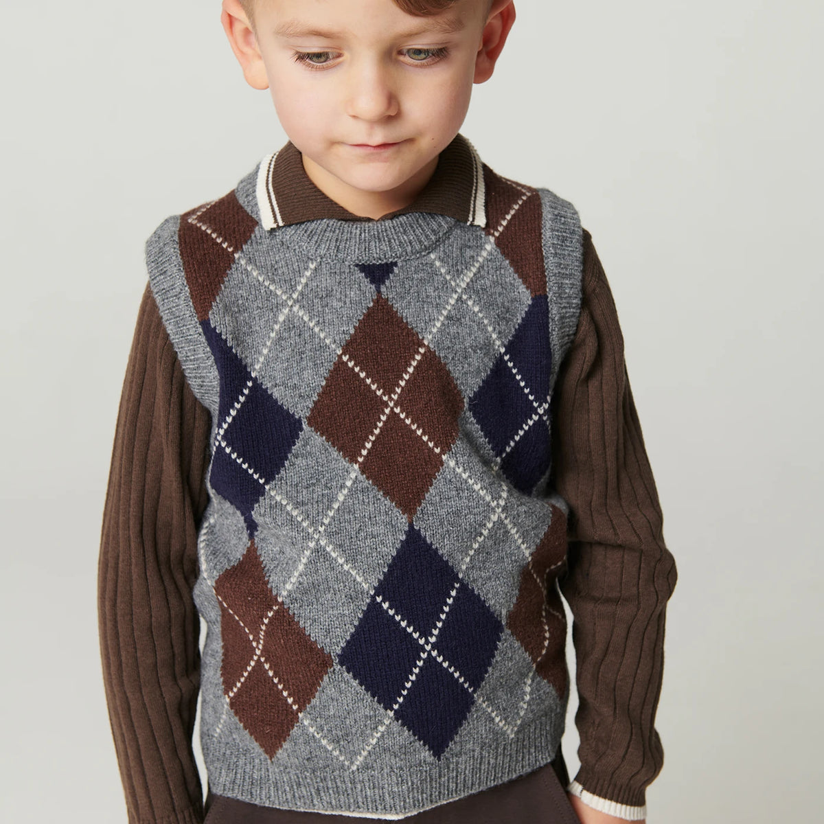 Argyle Vest