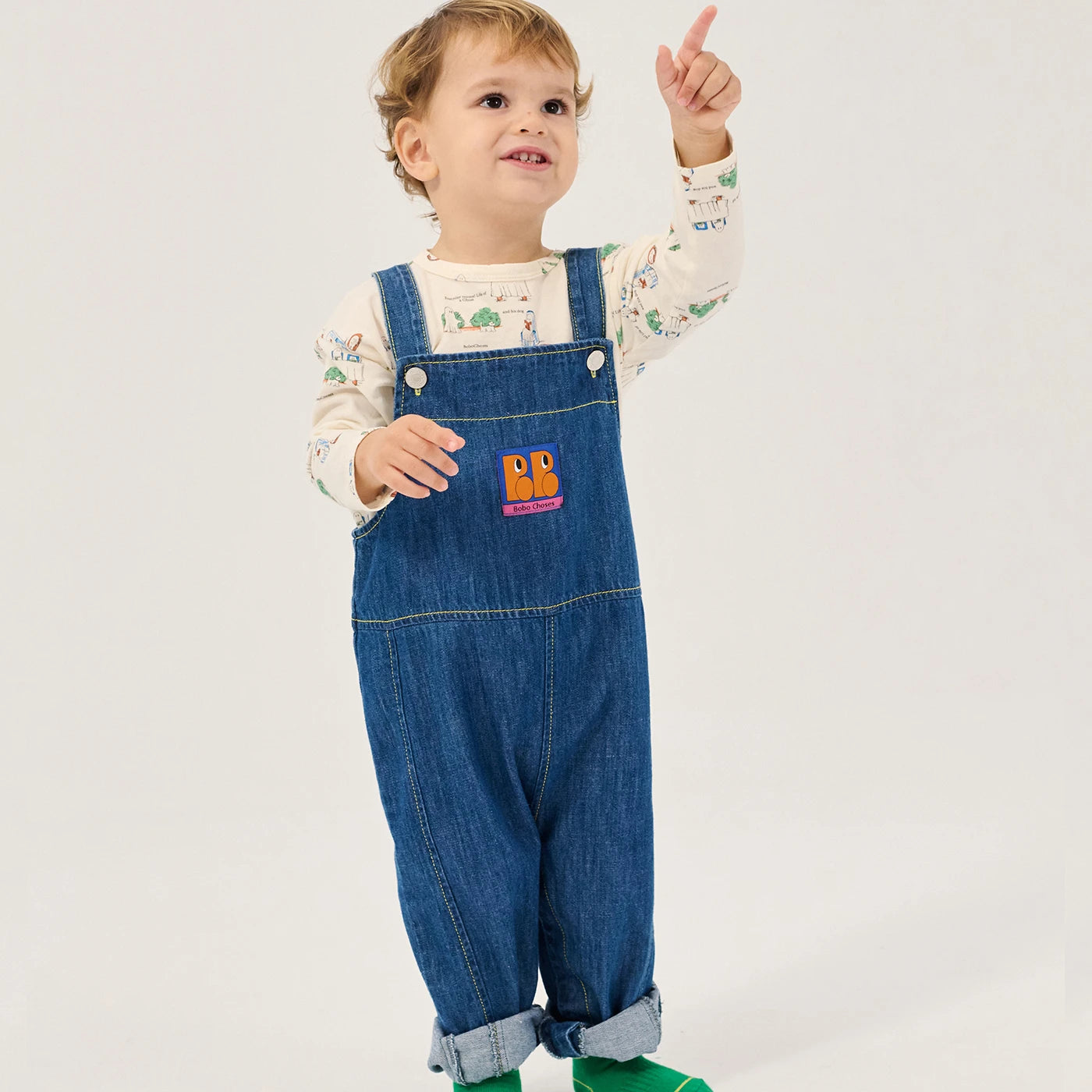 Tag denim Overalls