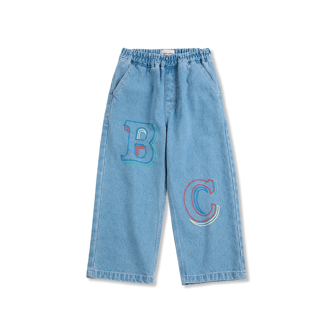 Embossed denim Jeans