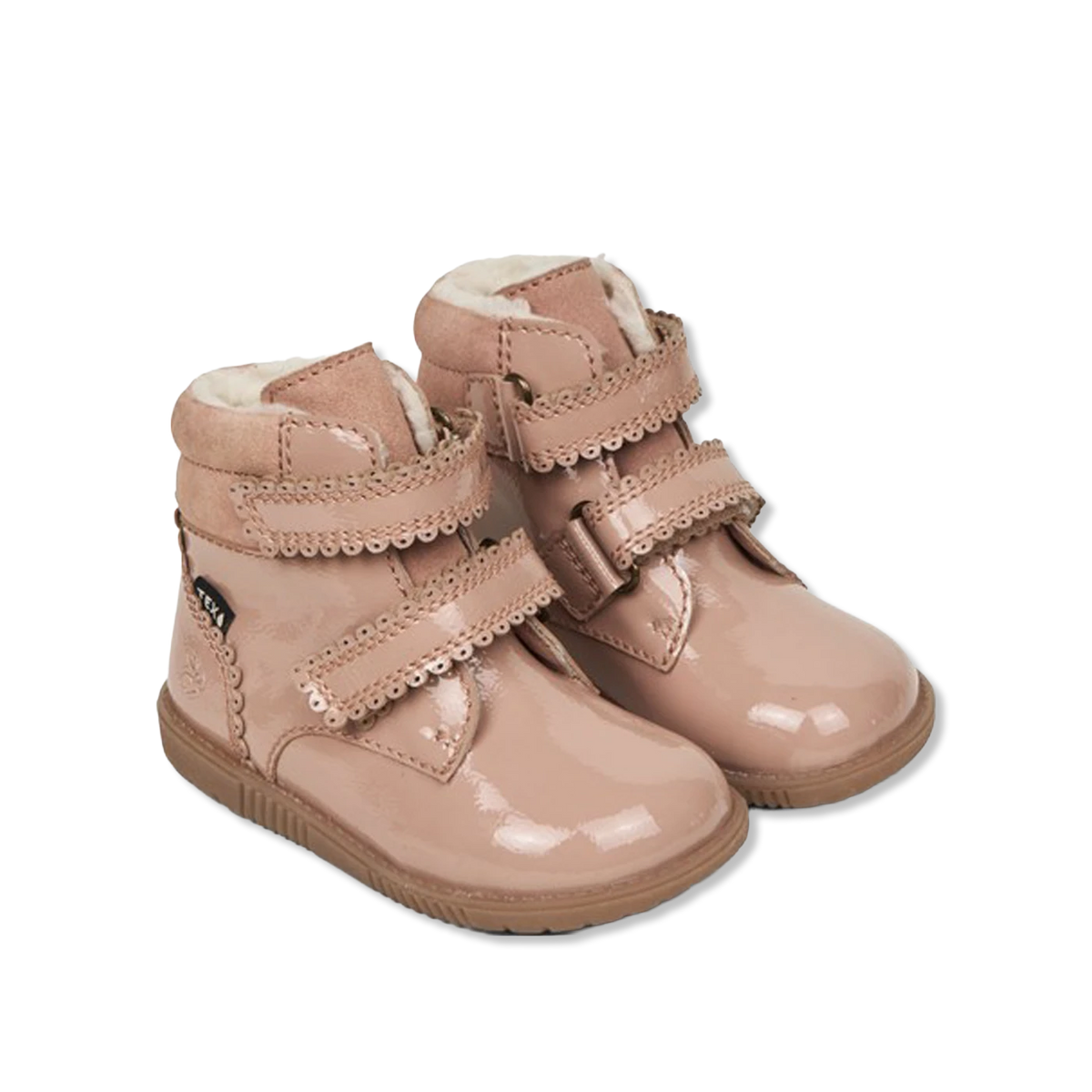 Rabbit scallop dusty rose Vinterstøvler