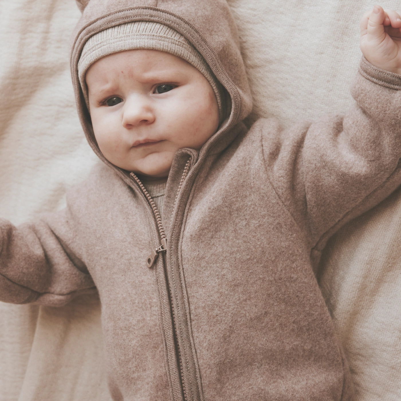 Pram Suit uld fleece