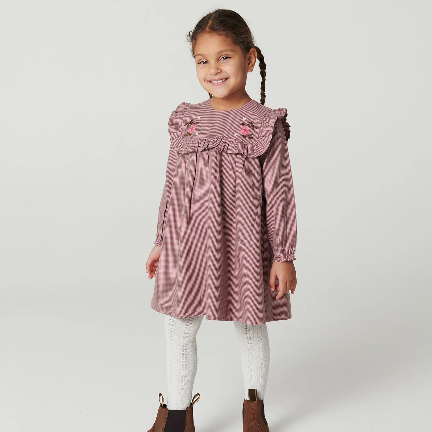 Ruffle Kjole