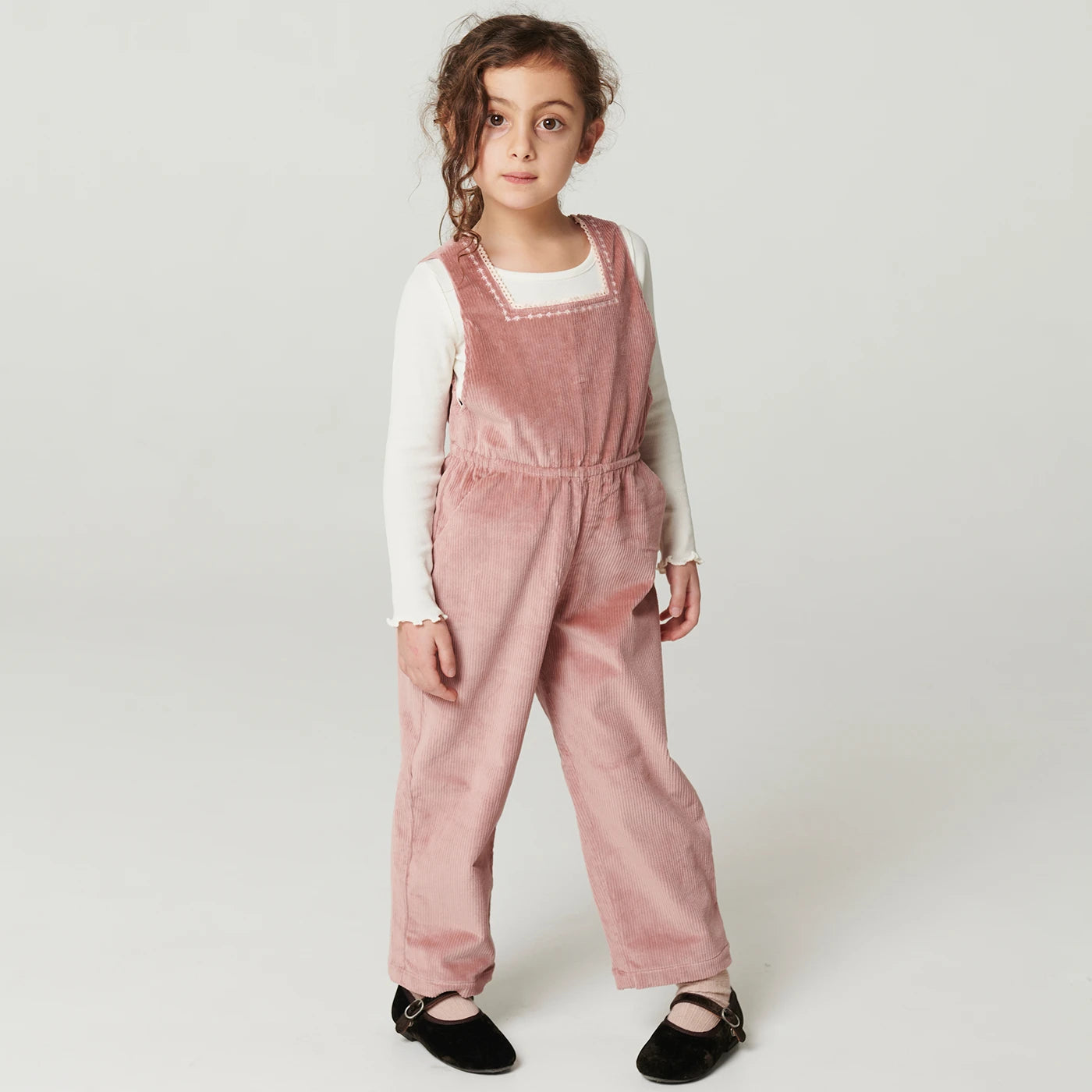 Embroidery Overalls