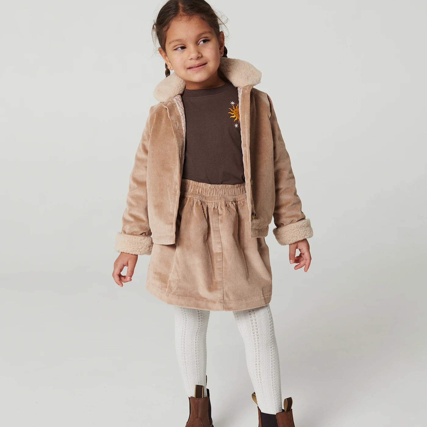 Corduroy Nederdel