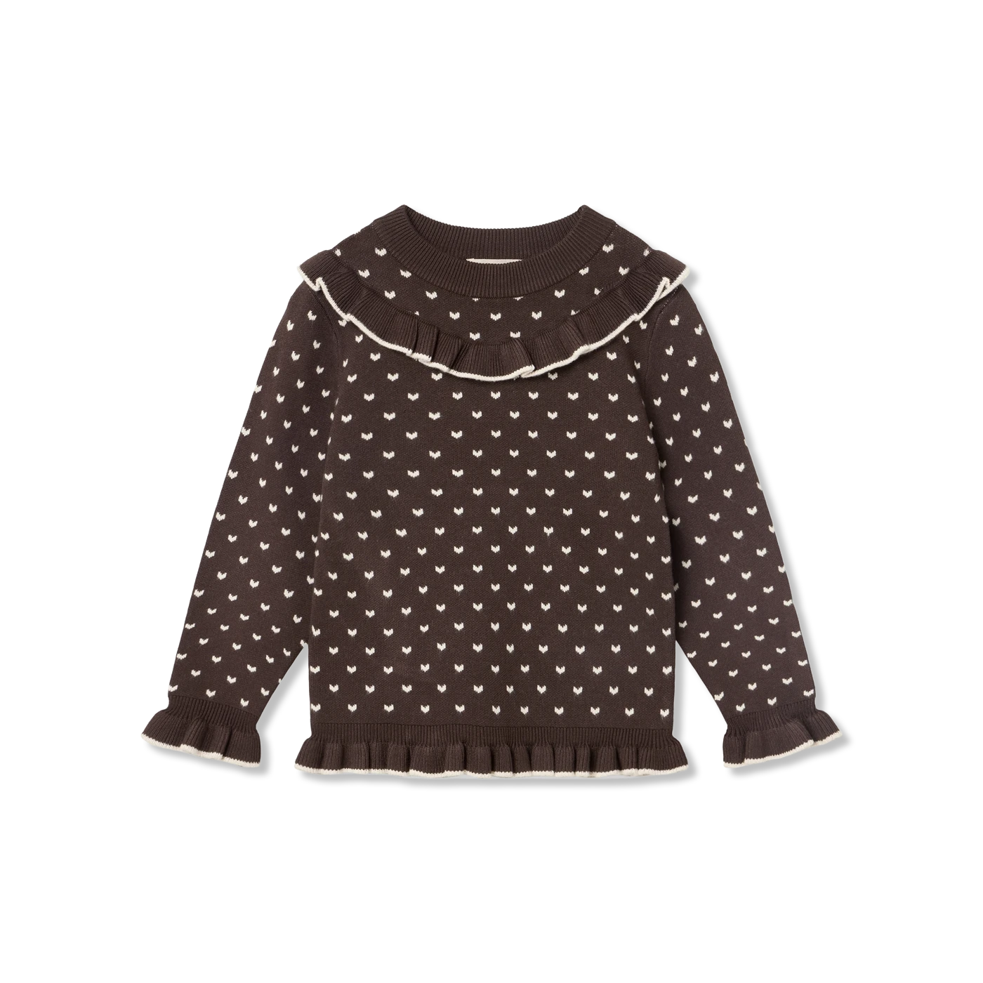 Fame contrast Bluse