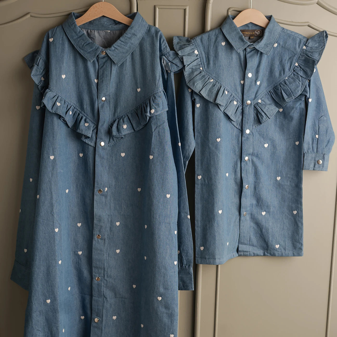 Denim dress kjole