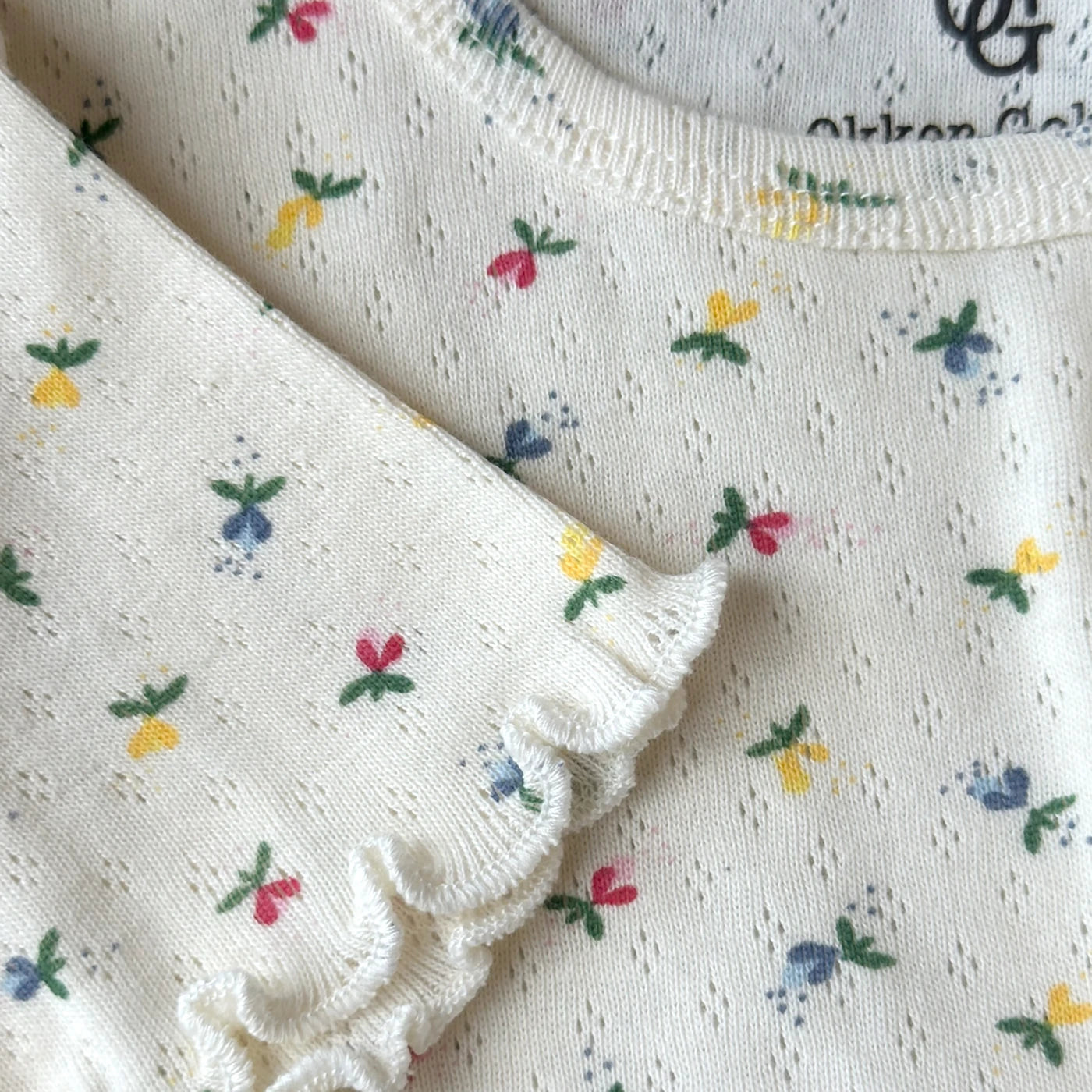Pointelle multi T-shirt