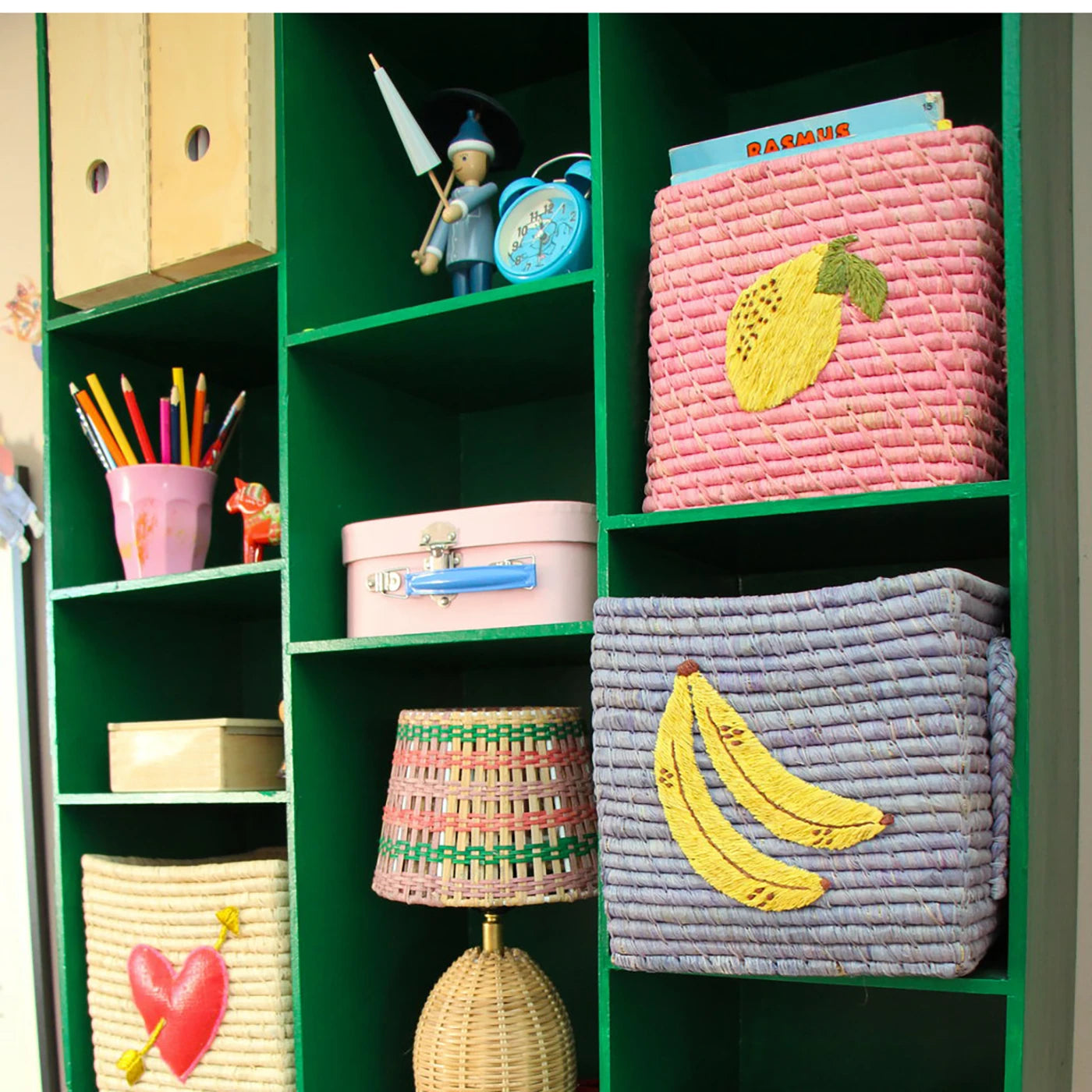 Raffia square Opbevaring