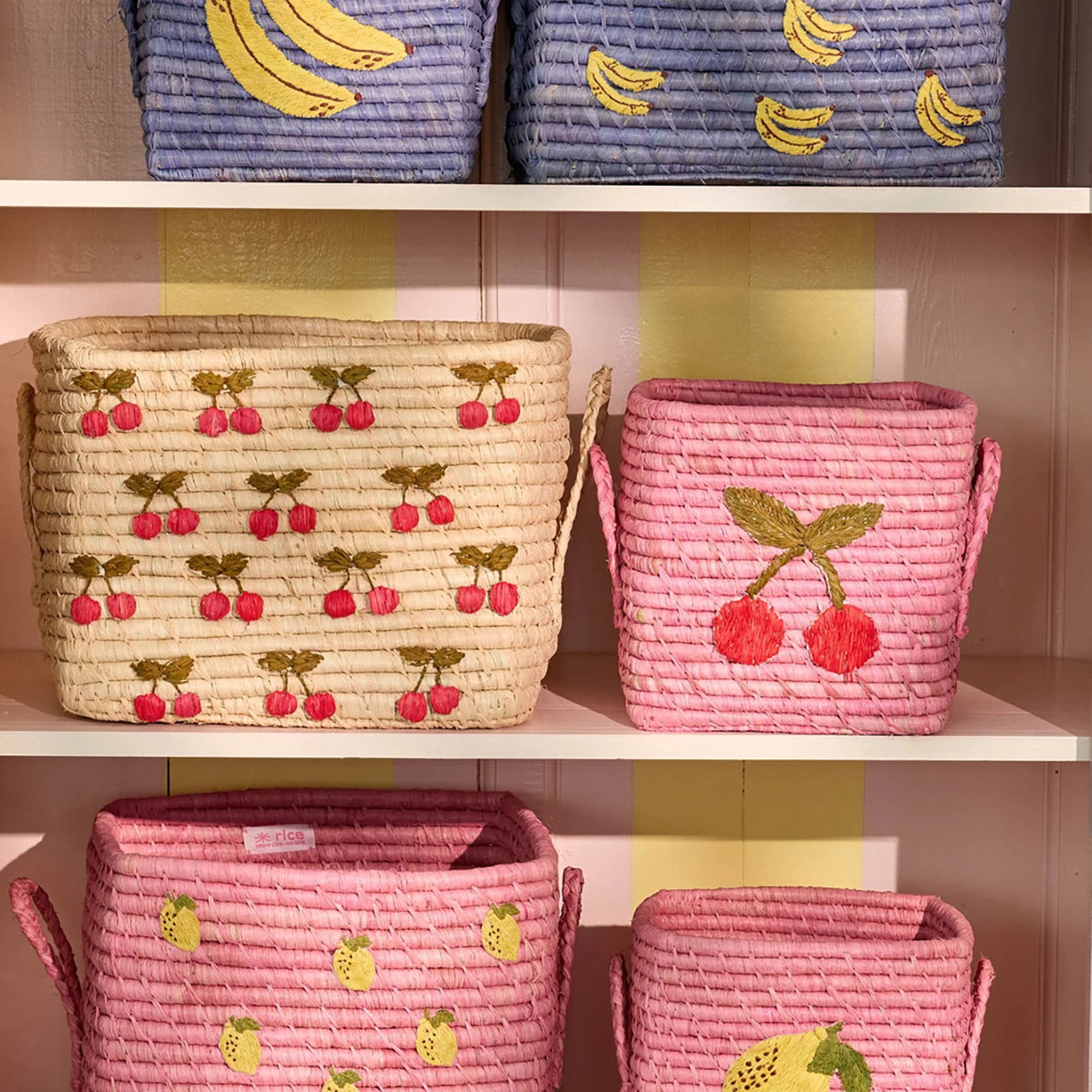 Raffia square Opbevaring
