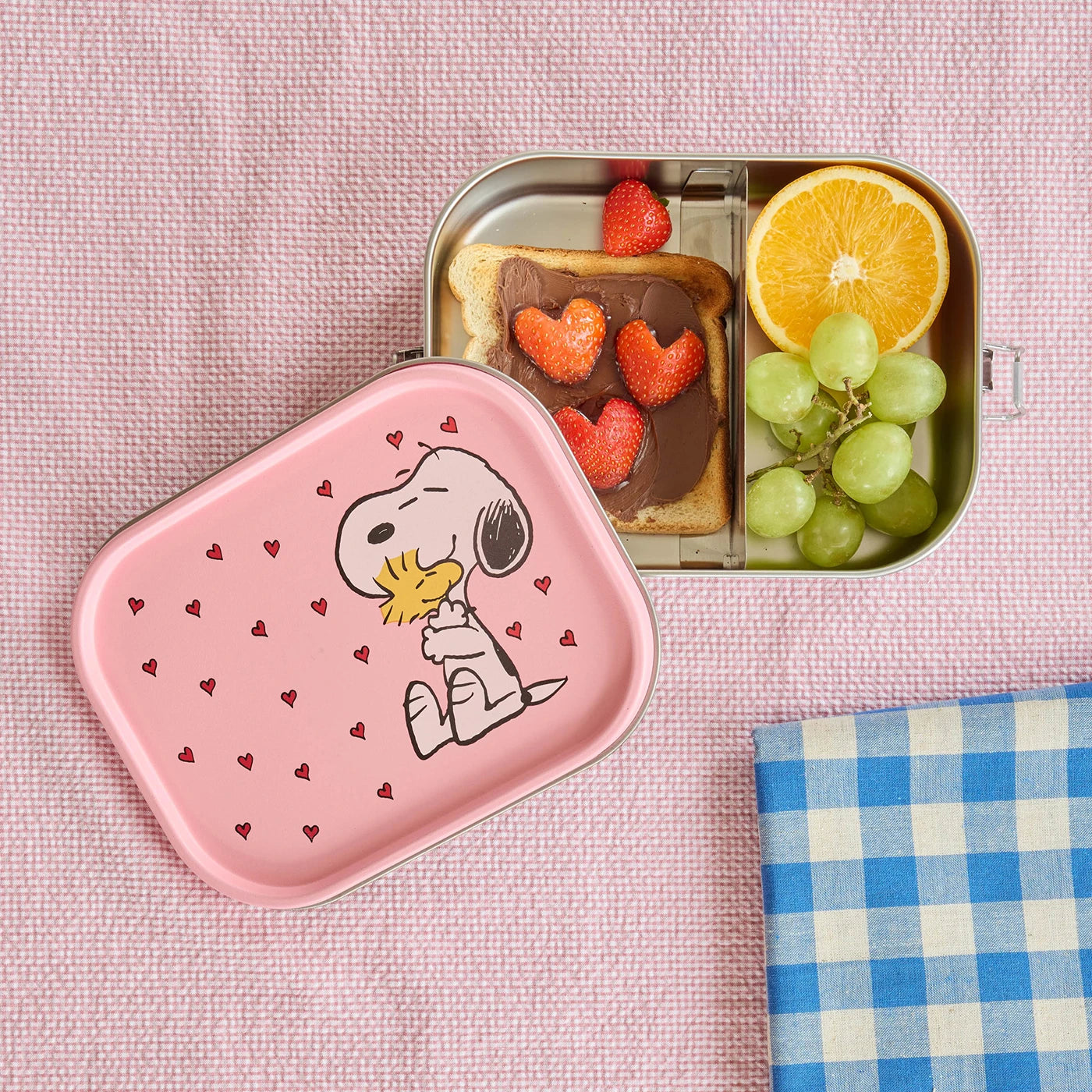 Stainless steel snoopy Madkasse