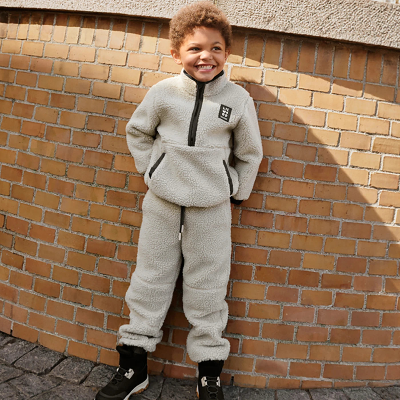 Recycled Balou teddyfleece jas