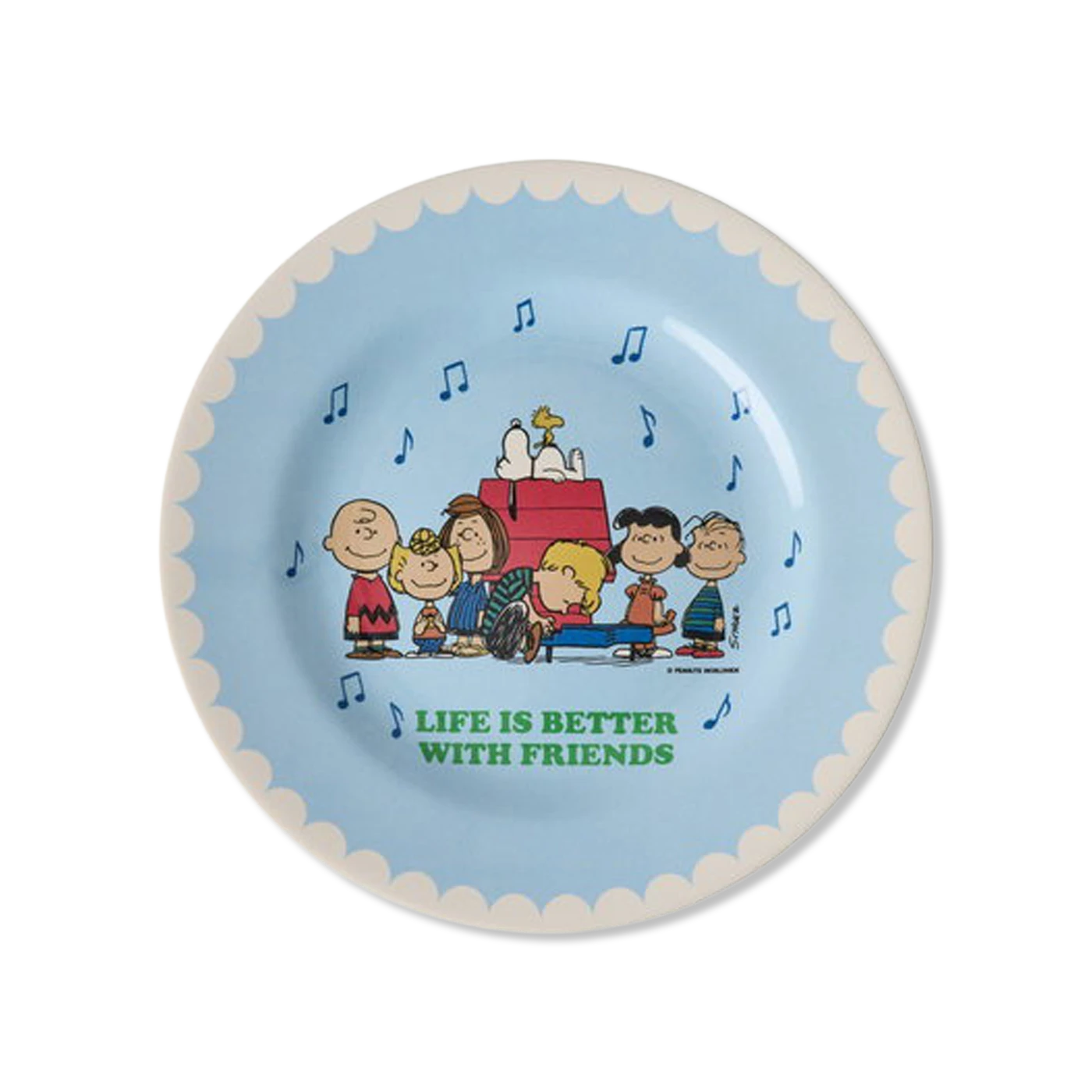 Melamine snoopy Tallerken