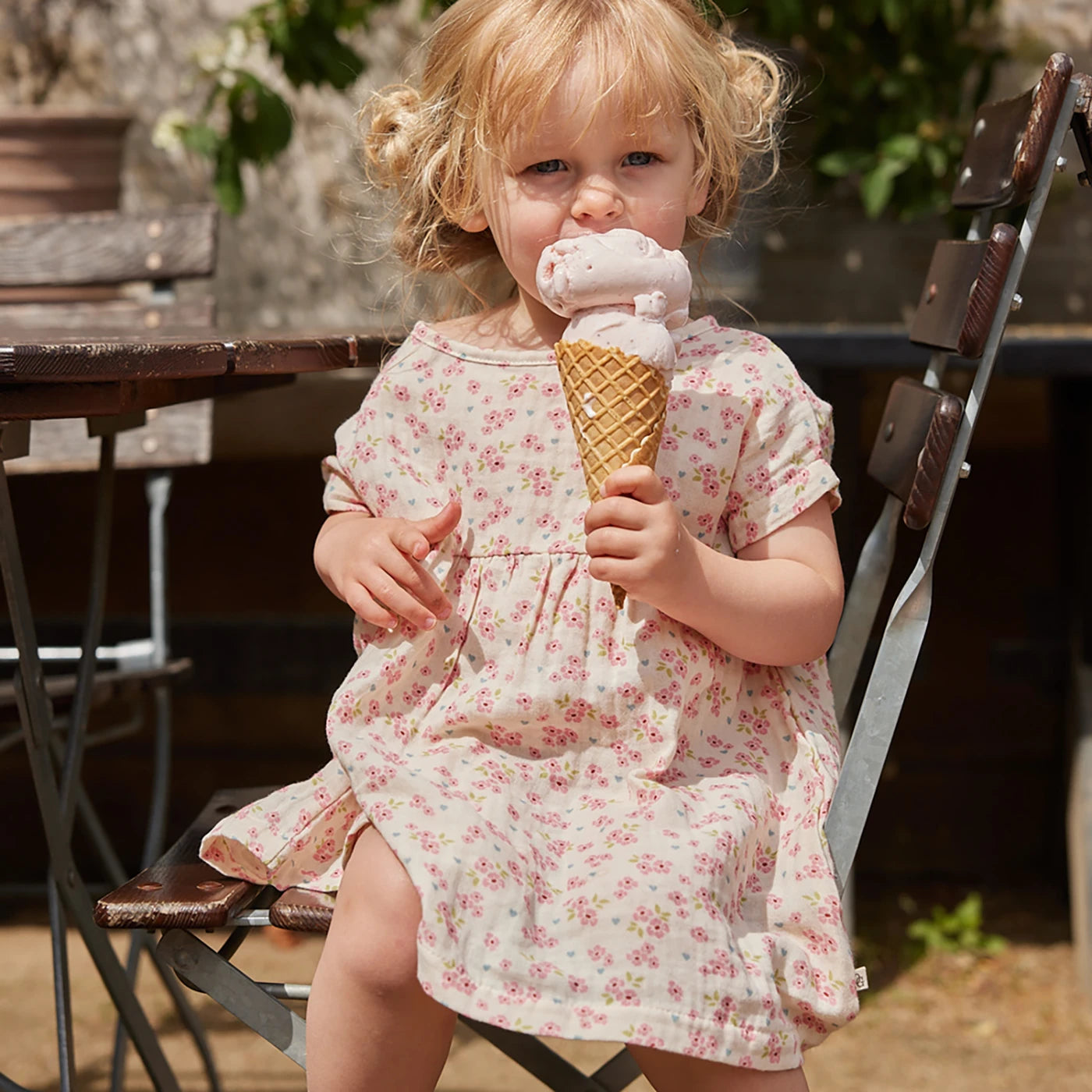 Muslin blossom Kjole