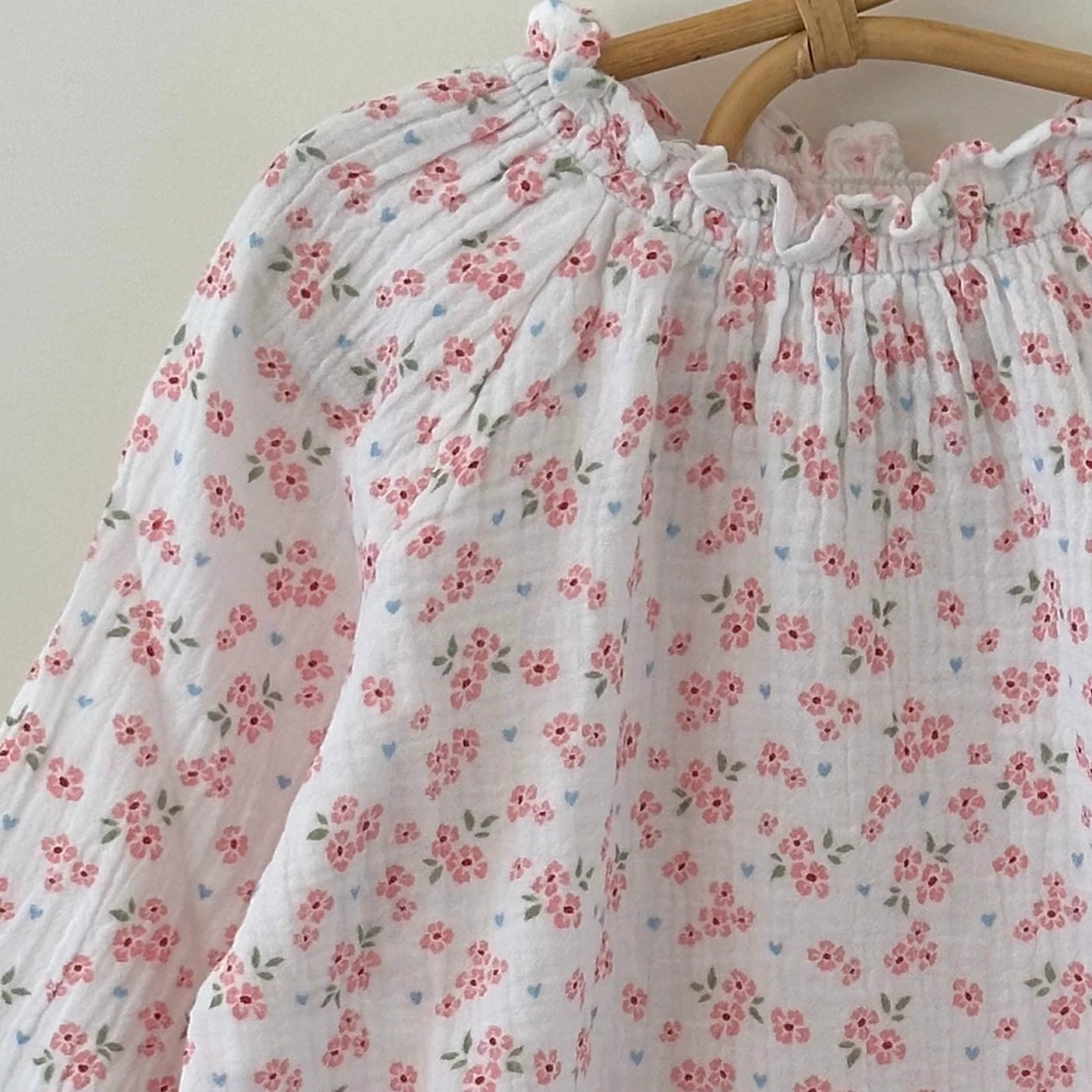 Muslin blossom Bluse