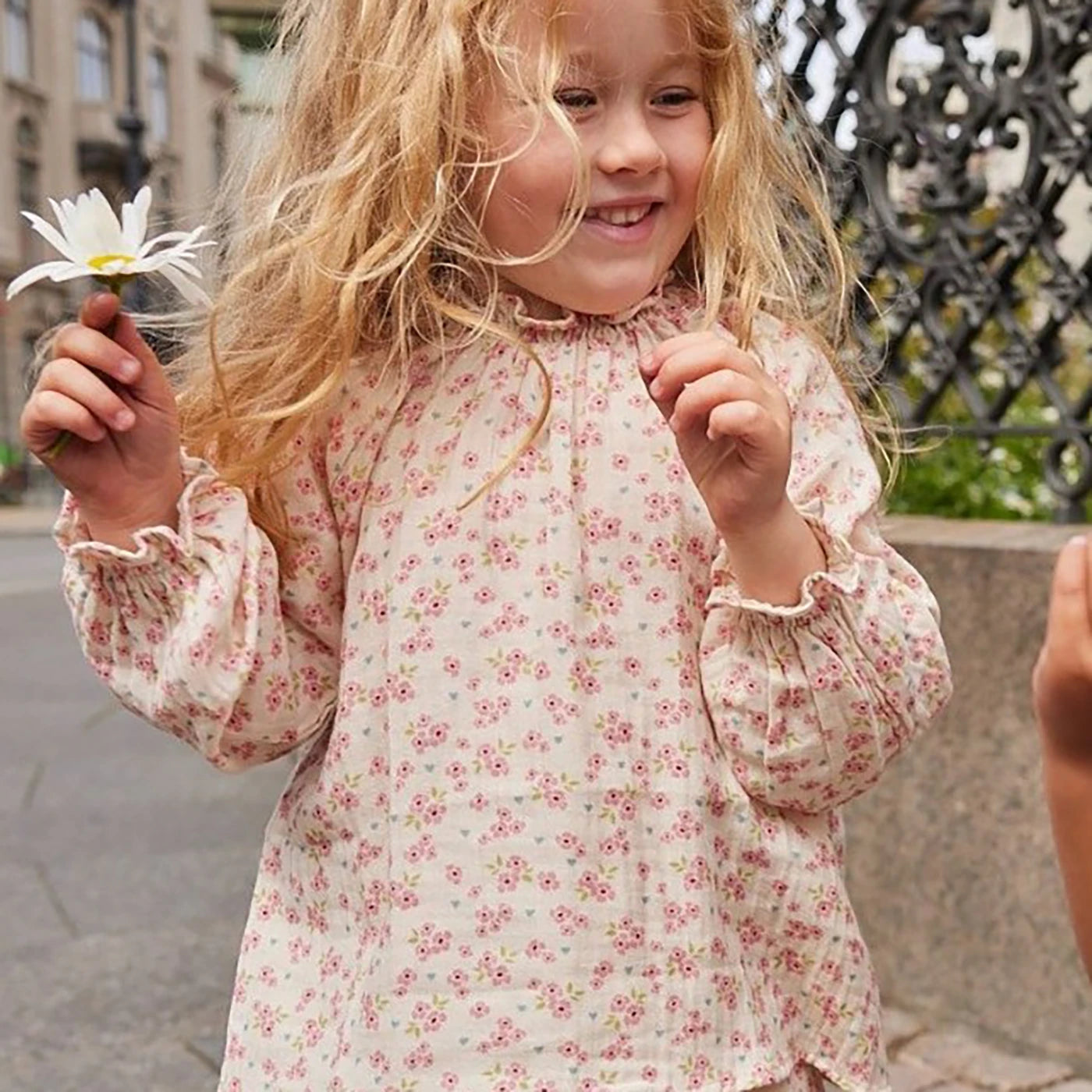 Muslin blossom Bluse
