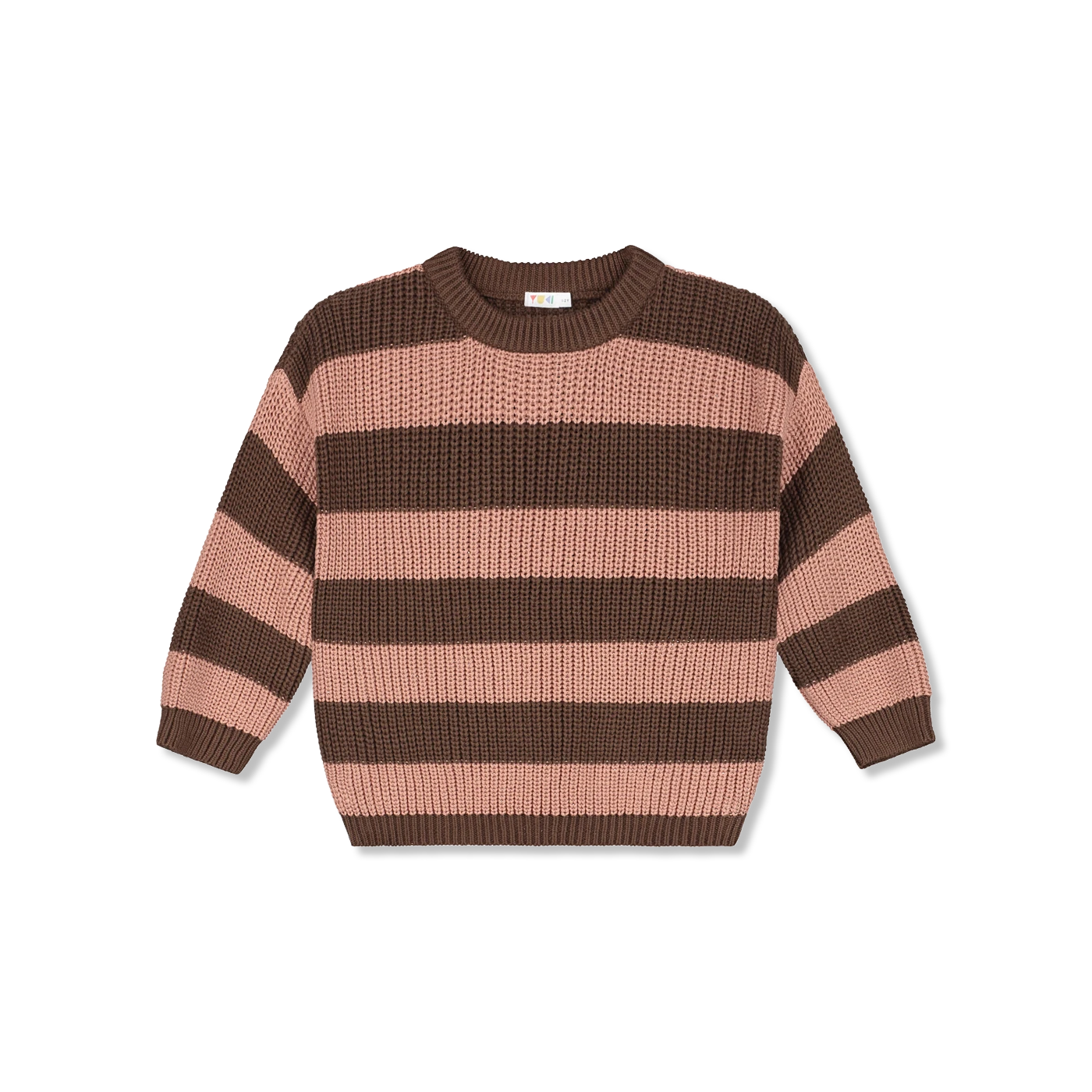 Stripes knitted sweater Striktrøje