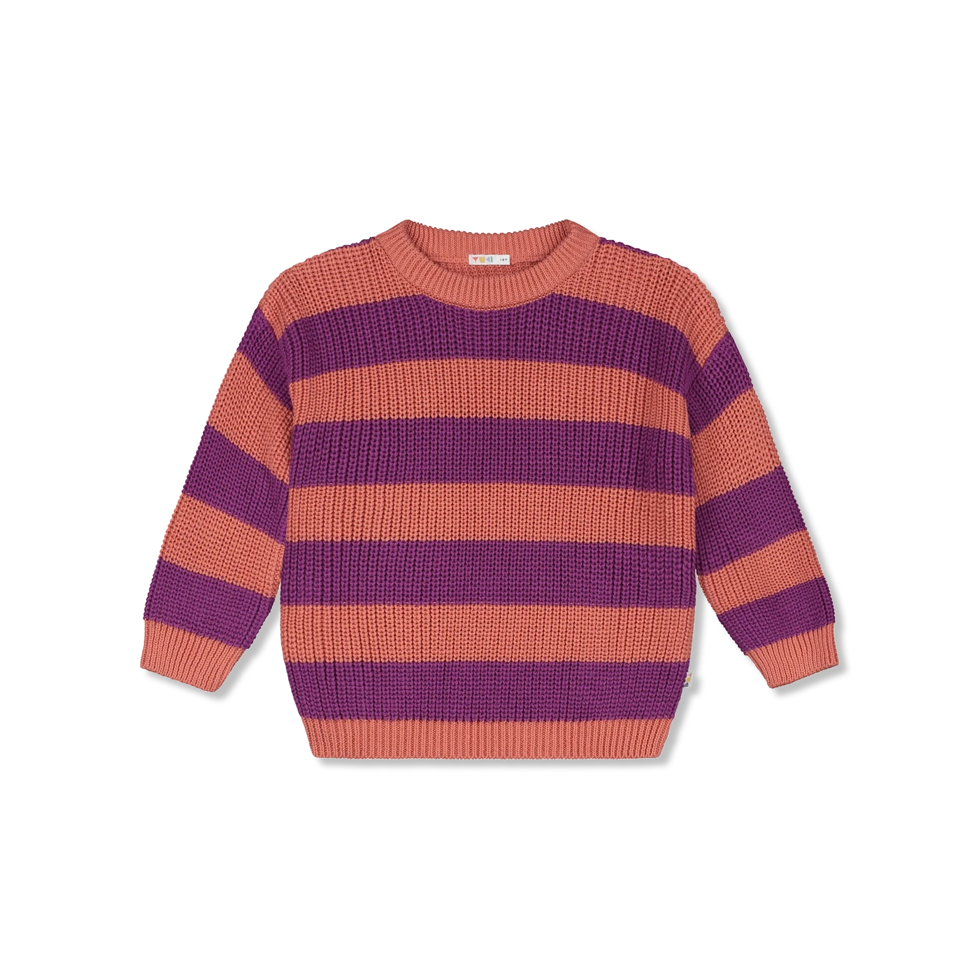 Stripes knitted sweater Striktrøje