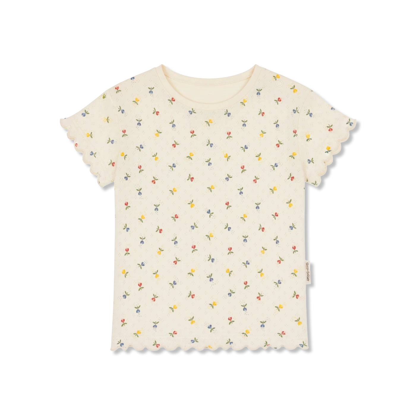 Pointelle multi T-shirt