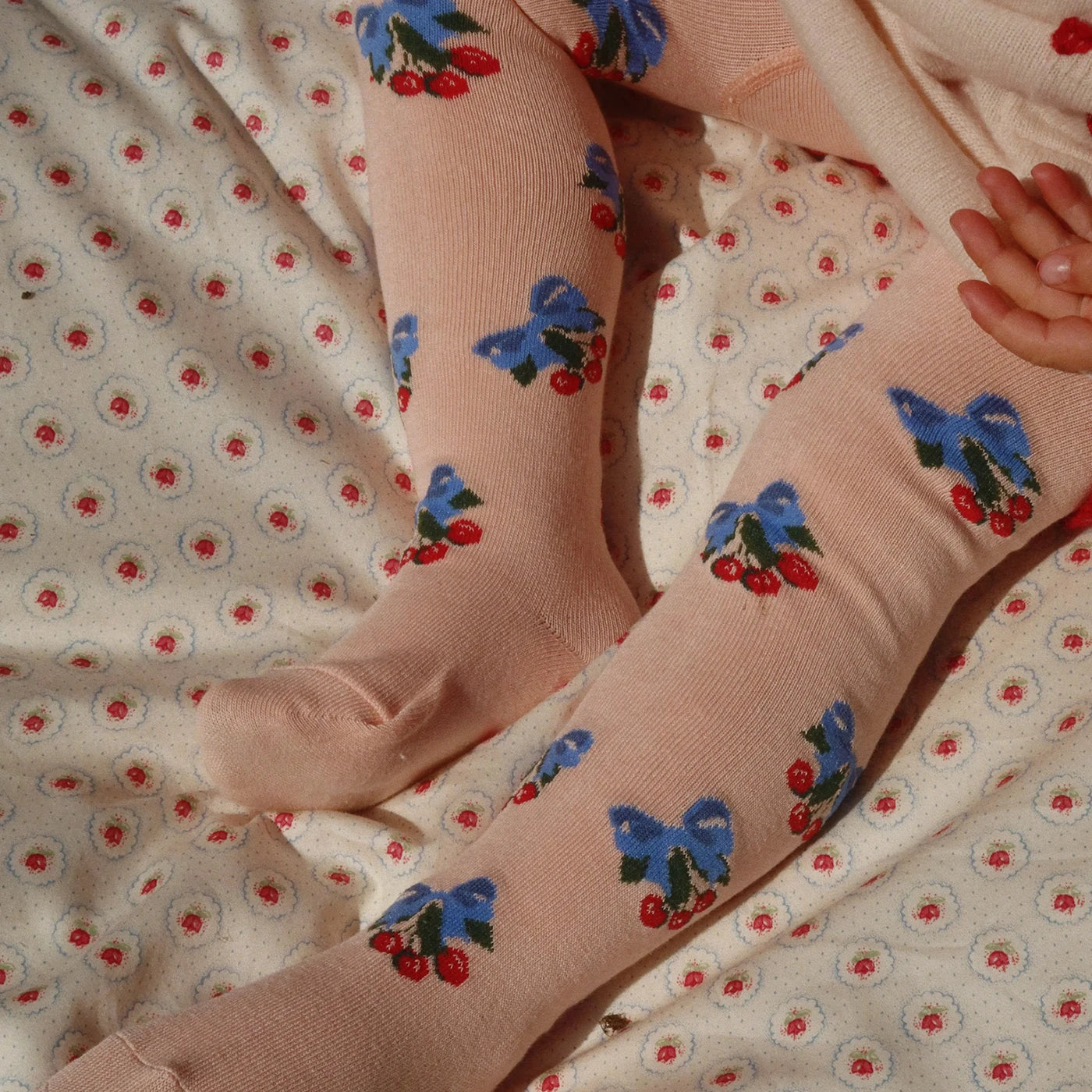 Jacquard Strømpebukser