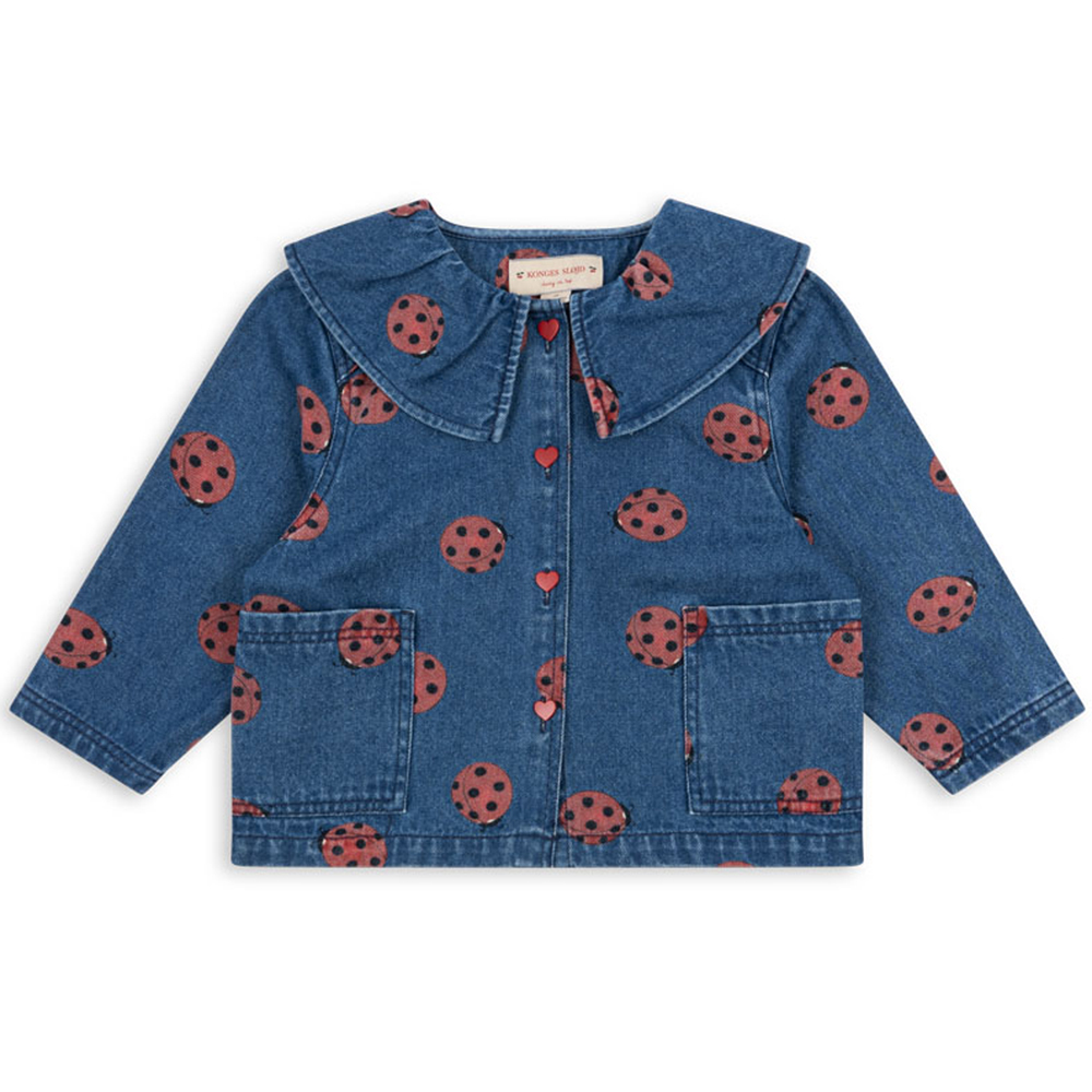 Organic Magot ladybug denimskjorte (4 år/104 cm)